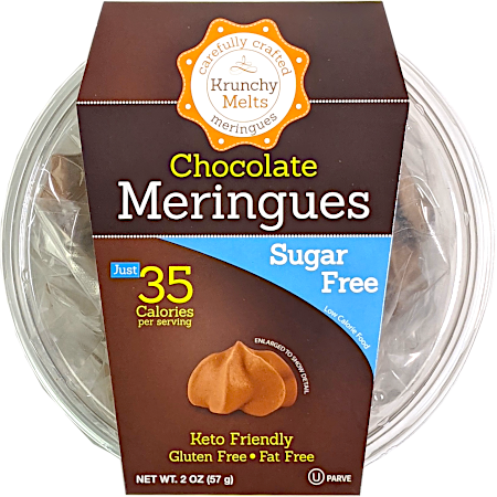 Sugar-Free Meringues - Chocolate